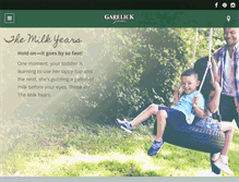 Tablet Screenshot of garelickfarms.com
